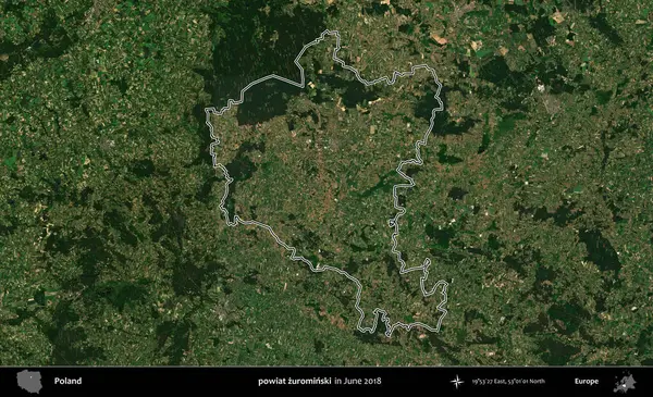 powiat zurominski. Polonya 'nın idari bölgesini Haziran 2018' de çekilen Kopernik Nöbetçi karolarından oluşan bir uydu görüntüsüne göre özetledik.