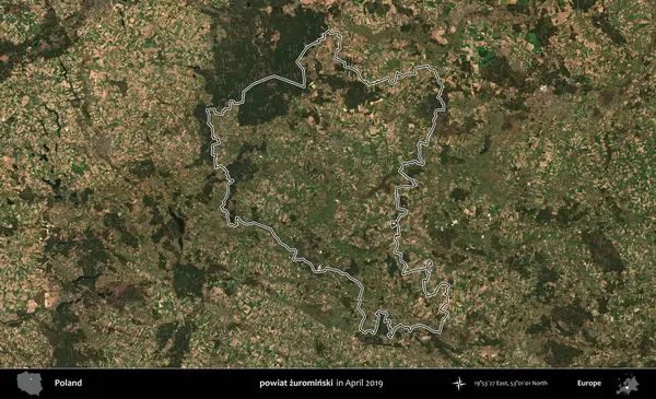 powiat zurominski. Polonya 'nın idari bölgesini Nisan 2019' da çekilen Kopernik Nöbetçi karolarından oluşan bir uydu görüntüsüne göre özetledik.