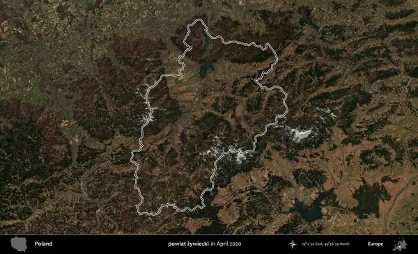 powiat zywiecki. Polonya 'nın idari bölgesini Nisan 2020' de çekilen Kopernik Nöbetçi karolarından oluşan bir uydu görüntüsüne göre özetledik.
