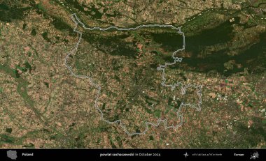 powiat sochaczewski. Polonya 'nın idari bölgesini, Ekim 2024' te çekilen Kopernik Nöbetçi karolarından oluşan bir uydu görüntüsüne göre özetledik.