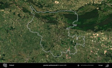 powiat sochaczewski. Polonya 'nın idari bölgesini Haziran 2018' de çekilen Kopernik Nöbetçi karolarından oluşan bir uydu görüntüsüne göre özetledik.