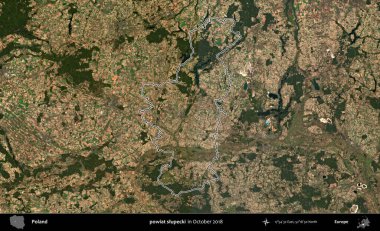 powiat slupecki. Polonya 'nın idari bölgesini, Ekim 2018' de çekilen Kopernik Nöbetçi karolarından oluşan bir uydu görüntüsüne göre özetledik.
