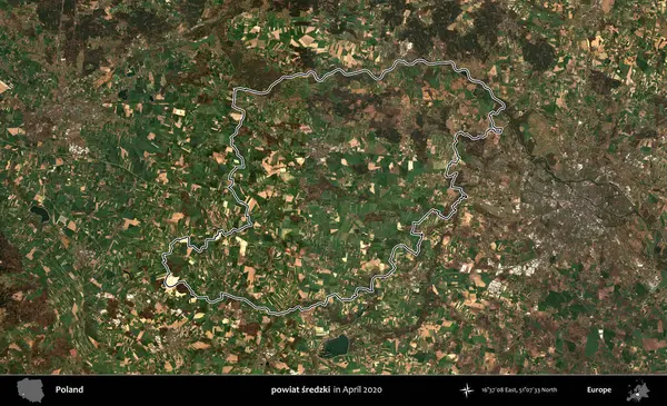 powiat sredzki. Polonya 'nın idari bölgesini Nisan 2020' de çekilen Kopernik Nöbetçi karolarından oluşan bir uydu görüntüsüne göre özetledik.