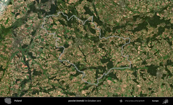 powiat sremski. Polonya 'nın idari bölgesini, Ekim 2017' de çekilen Kopernik Nöbetçi karolarından oluşan bir uydu görüntüsüne göre özetledik.