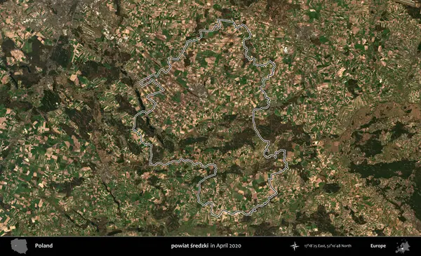 powiat sredzki. Polonya 'nın idari bölgesini Nisan 2020' de çekilen Kopernik Nöbetçi karolarından oluşan bir uydu görüntüsüne göre özetledik.