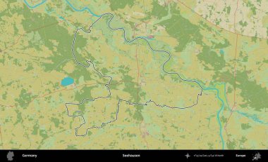 Görüşmek üzere. Almanya 'nın idari alanı Topografik İnsani Stil Haritası' nda özetlendi