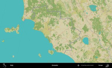 İğrençsin. İtalya 'nın idari bölgesi Topografik İnsani Stil Haritası' nda özetlendi