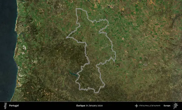 Bizim tarzımız. Portekiz 'in idari alanı, Ocak 2020' de çekilen Global Mozaik Sentinel-2 karolarından oluşan bir uydu görüntüsünde özetlenmiştir.