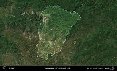 Drama Belediye Birimi. Yunanistan 'ın idari alanı, Nisan 2024 