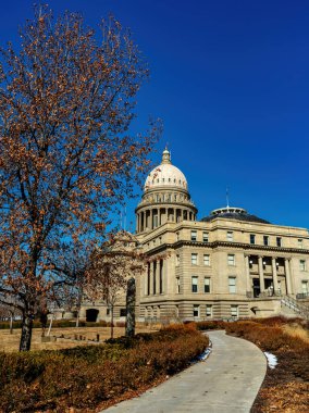 Kaldırım Idaho eyalet başkenti yol açar