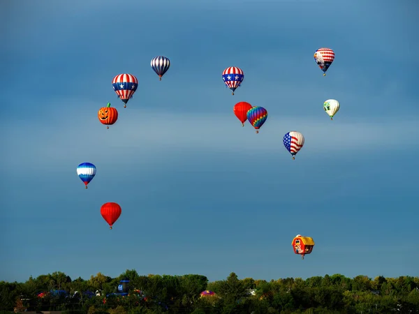 Décollage Matin Classique Spirit Boise Balloon — Photo