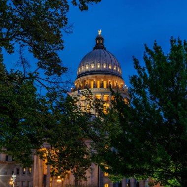 Gece Idaho 'nun başkenti.