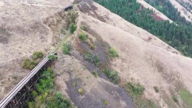 Winchester Idaho yakınlarındaki ünlü tren yolu.