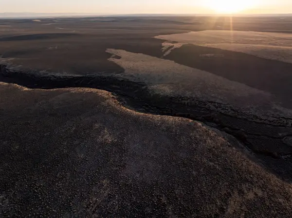 Güney Idaho çölünün Baron manzarası