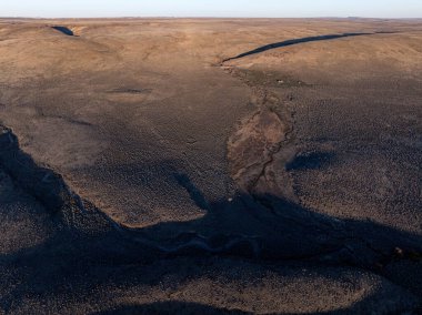 Güney Idaho Çölü 'nde gün doğumu 