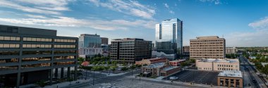 Boise 'nin modern binaları pano biçiminde