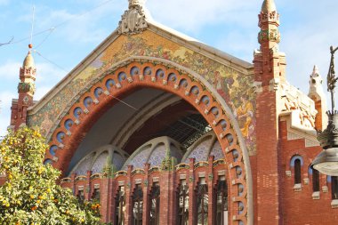 Valencia 'daki Mercado de Coln' un güzel modernist yüzü
