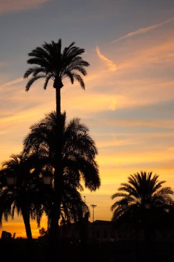 Murcia 'da muhteşem ve renkli gün batımı