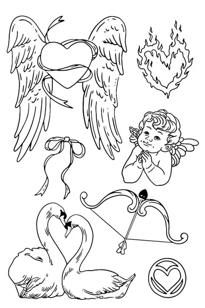 melek kalpli. vektör çizim.