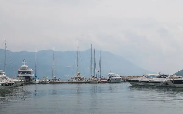 Puerto Budva Montenegro —  Fotos de Stock
