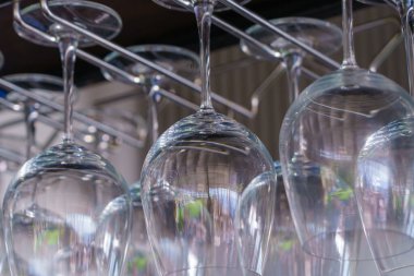 Şampanya bardağı şarap gece Club Bar kümesinde