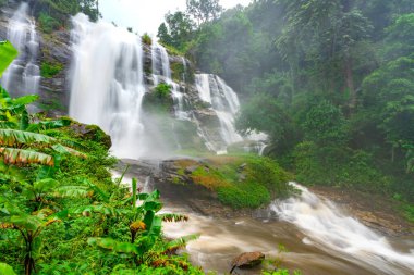 Şelale Chiang Mai Tayland 'da büyük güzel bir şelaledir..