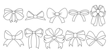 Siyah ve Beyaz El Düz Çizgili Zarif Doodle Kurdele Fiyonkları. Hassas Dekorasyonlar için mükemmel. Çeşitli Olaylar İçin Büyük Bowlinkler.