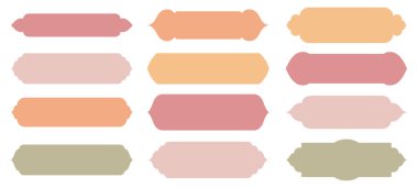 İslam geleneksel pencere ya da kapılar yatay şekil koleksiyonu sınırlar ya da ayırıcı tasarım için. Siluet Camii Müslüman çerçevesi