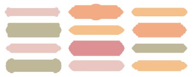 Sınır veya ayırıcı tasarım için geleneksel İslami pencere veya kapı şekillerinin toplanması. Cami Müslüman çerçevelerinin silueti.