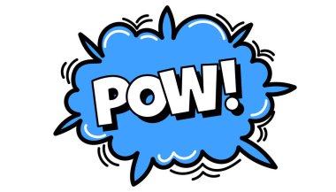 Çizgi roman balonu. Ses diyalogları kelimelerle dolup taşıyor. Açık renkli ve siyah hatlı pop sanat ifadesi.