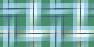 Klasik ve şık mavi, yeşil ve beyaz tartan desenli kesişen çizgiler..