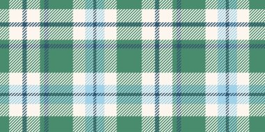 Mavi, yeşil ve beyaz ekose desenli. Kesişen çizgilerle kusursuz ve şık bir görünüme sahip..