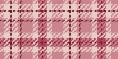 Koyu ve açık renkli yumuşak pembe ekoseli desenler kumaş veya duvar kağıdı kullanımı için mükemmel bir tekstil tasarımı yaratıyor.