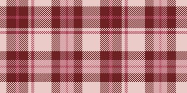 Çapraz Çizgileri olan kusursuz Burgundy ve Pembe Tartan Ekose Deseni, Geleneksel Moda ve Dekoratif Amaçlar Tekstil Tasarımı