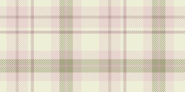 Bej, açık pembe ve zeytin yeşili klasik tartan tasarımı. Kusursuz bir deseni var..
