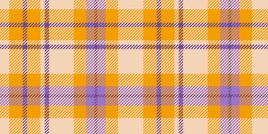 Sarı ve Mor Ekose desenli, Kusursuz Tartan Damalı Tasarım, Moda, Tekstil, Duvar Kağıdı ve Ev Dekorasyonu İçin Mükemmel