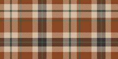 Kahverengi, bej ve siyah aksanlı yeşil tonlarda kusursuz bir tartan deseni. Tekstil tasarımı, moda, ev dekorasyonu ve sıcak ve kırsal bir cazibesi olan yaratıcı projeler için ideal..