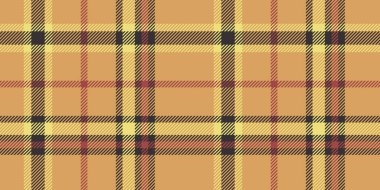 Klasik Tekstil, Moda ve Mevsimlik Özgeçmişleri Dama Tasarımı ile Kusursuz Sarı, Kırmızı ve Siyah Ekoseli Kalıp