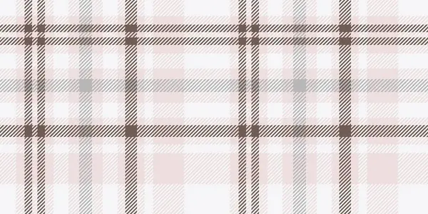 Kusursuz beyaz, kahverengi ve yumuşak çapraz çizgili açık pembe ekose desenli. Kumaş, duvar kağıdı veya dijital arkaplan için geometrik kareli tasarım. Tekrarlanabilir tekstil dokusu.