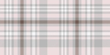 Açık Pembe ve Gri Ekose desenli, Klasik Tartan Damalı Tasarım Yumuşak Tarafsız Tonlar, Tekstil için Mükemmel, Moda, Modern İç mekan ve Dijital Arkaplan