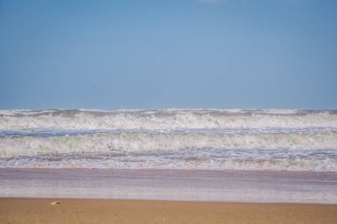 Okyanus yüzey dalgası sorunsuz. Sualtı karikatür sıvı desen nehir ve deniz arka plan .yaz ve duygusal fikir