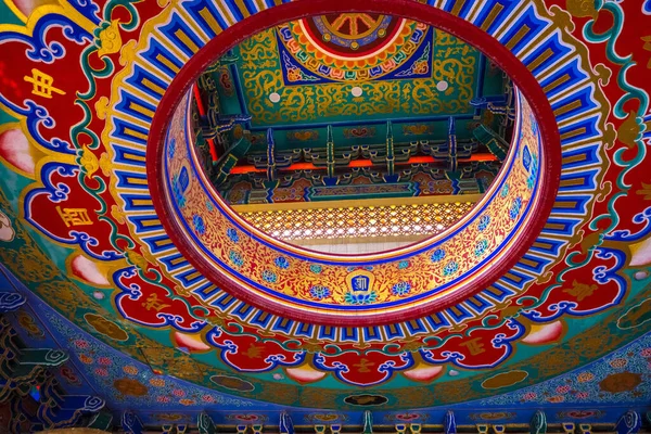 Kínai Templom Wat Borom Racha Kanjanapisek Anusorn Wat Leng Noei Jogdíjmentes Stock Fotók