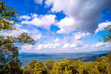 Görkemli Dağ Yalnızlığı Huzurlu Orman Kayalıkları