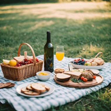 Piknik Dinginliği: Doğada Akşam Yemeği