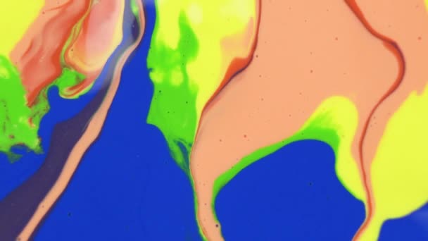 Lgbtq Liquid Abstact Fluid Background High Quality Footage — Wideo stockowe