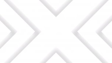 Şeftali arka planında pürüzsüz bir gri ok deseni içeren bir monokrom fotoğraf olayı, değişik renkler ve gölgelerle simetrik bir tasarım yaratıyor