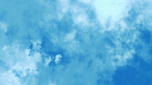 Dynamiczny Wyświetlacz Pogody Ruch Temperatura Chmury Czasie Rzeczywistym — Wideo stockowe