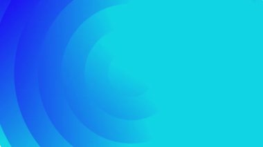 Mavi ve deniz mavisi dairesi soyut minimalist arkaplan. Yüksek kalite 4k görüntü