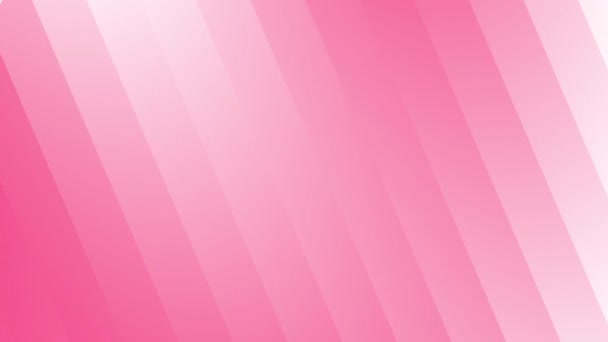 Colorful Pattern Pink White Stripes Gradient Pink White Reminiscent Tints — Vídeo de stock