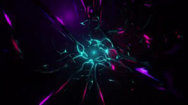 Nöron ağına benzeyen organik bir bilim kurgu tünelinin yer aldığı büyüleyici bir VJ döngü animasyonu sürekli ve sürekli görsel efekt sağlıyor. Müzik videolarında ve DJ gösterilerinde kullanmak için ideal